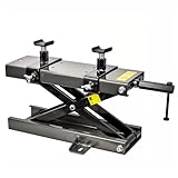 STIX Motorradheber SM-03 - Motorrad Hebebühne 90mm - 500 mm - Montageständer - Montagebock - Motorradhebebühne - Tragkraft 500 kg