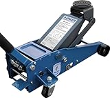 KUNZER WK 1035 AB Hydraulischer Rangierwagenheber mit Stahlräderm - 3500 kg Tragkraft - 3-stufige Abstützfunktion