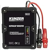 KUNZER CSC 12 Wartungsfreie Starthilfe 12V mit Ultrakondensatortechnik – Batterielos betriebenes Batterie-Startgerät
