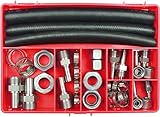 KUNZER 7KAR55 Klimaanlage-Leitungs-Reparatur-Set 54-tlg. - Kit für alle Klimaleitungen 8, 10, 12, 16, 18 mm